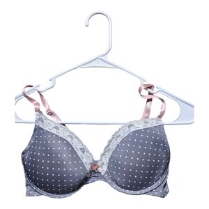Marilyn Monroe: Polka Dot Lace Trim Bra